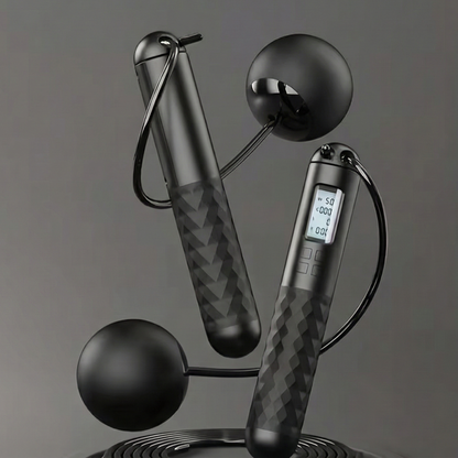 Electronic Jump Rope With Wireless Gravity Ball & Wired Combination