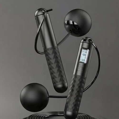 Electronic Jump Rope With Wireless Gravity Ball & Wired Combination